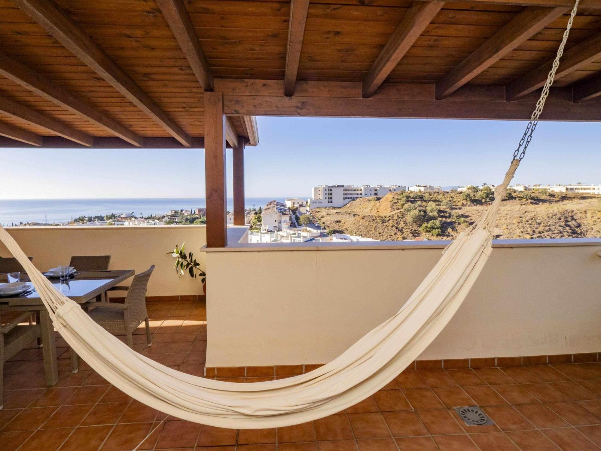 Atico Con Vistas Al Mar Piscina Y Parking Apartamento Málaga Exterior foto